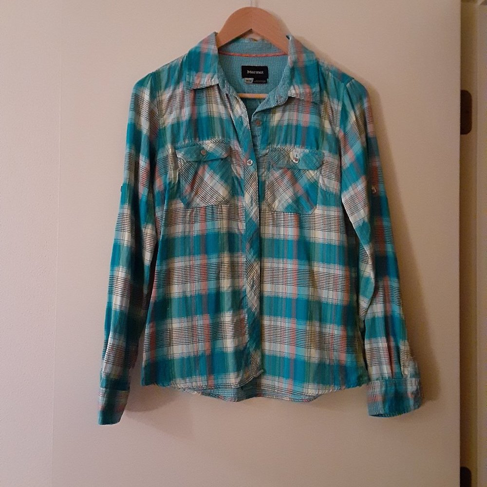 Marmot Plaid Button-down Shirt